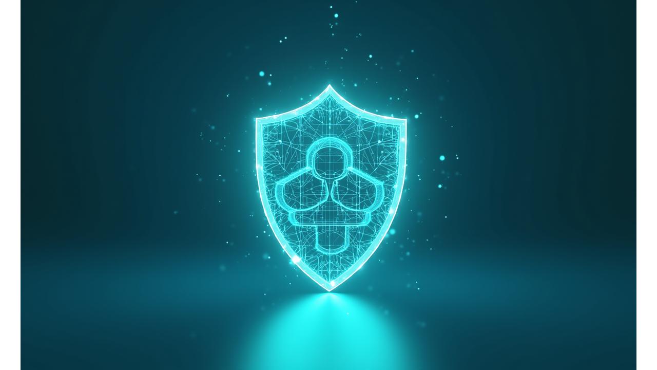 Representação abstrata de segurança de dados e privacidade digital.